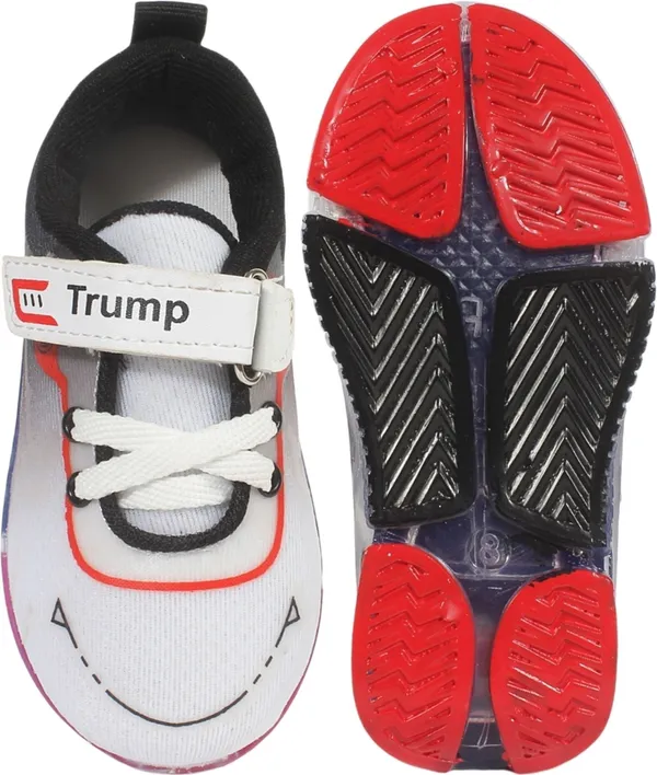 Trump_Boys_&_Girls_Velcro_Running_Shoes_Black