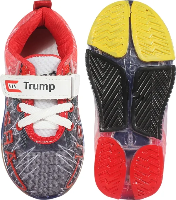 Trump_Boys_&_Girls_Lace_Running_Shoes_Multicolor