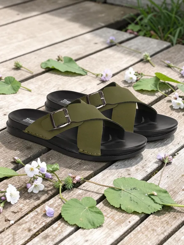 Trump_Men_Sandals_Green