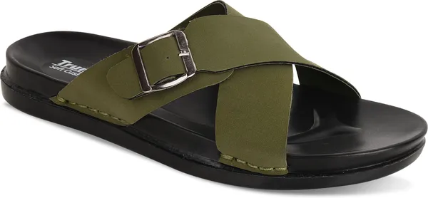 Trump_Men_Sandals_Green