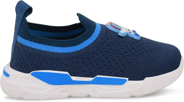 Trump_Boys_&_Girls_Slip_On_Running_Shoes_Blue
