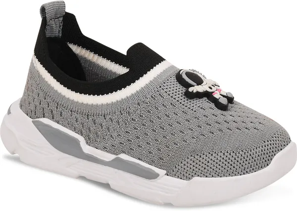 Trump_Boys_&_Girls_Slip_On_Running_Shoes_Grey