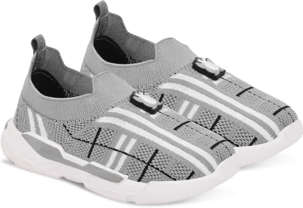 Trump_Boys_&_Girls_Slip_On_Running_Shoes_Grey