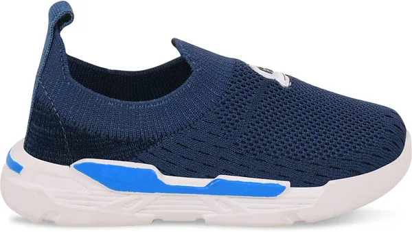 Trump_Boys_&_Girls_Slip_On_Running_Shoes_Blue
