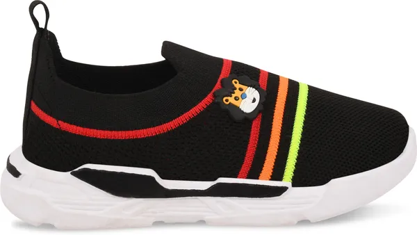 Trump_Boys_&_Girls_Slip_On_Running_Shoes_Black