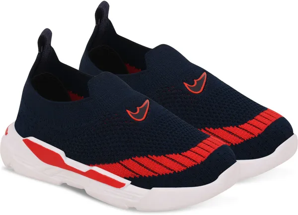 Trump_Boys_&_Girls_Slip_On_Running_Shoes_Blue