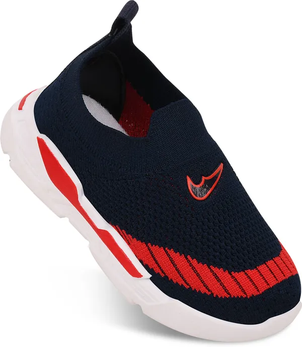 Trump_Boys_&_Girls_Slip_On_Running_Shoes_Blue