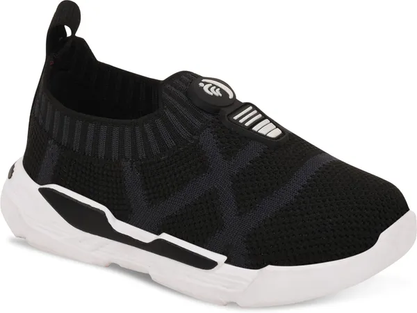 Trump_Boys_&_Girls_Slip_On_Running_Shoes_Black