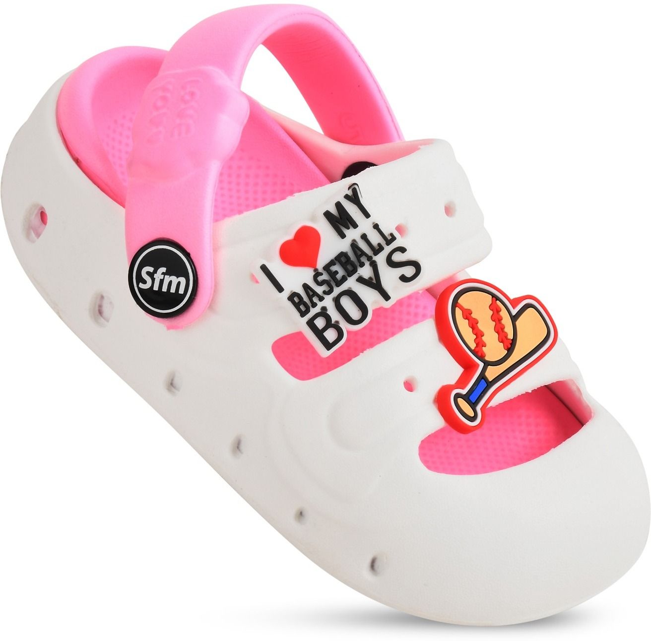 Trump_Boys_&_Girls_Slipon_Clogs_Pink