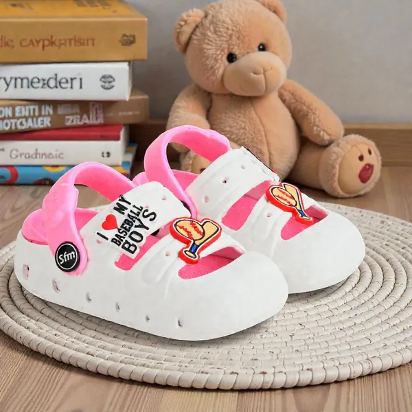 Trump_Boys_&_Girls_Slipon_Clogs_Pink