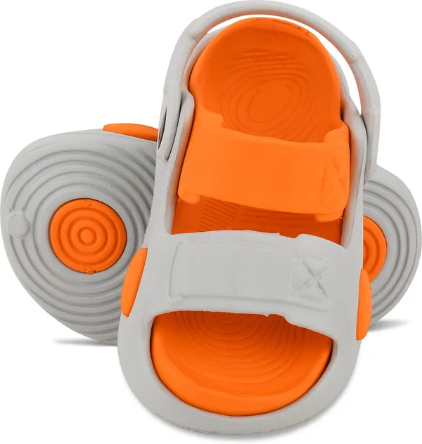 Trump_Boys_&_Girls_Slipon_Toe_Ring_Sandals_Orange