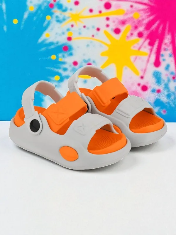 Trump_Boys_&_Girls_Slipon_Toe_Ring_Sandals_Orange