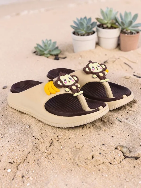 Trump_Boys_&_Girls_Slip_On_Slipper_Flip_Flop_Beige