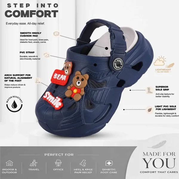 Trump_Boys_&_Girls_Sling_Back_Clogs_Blue