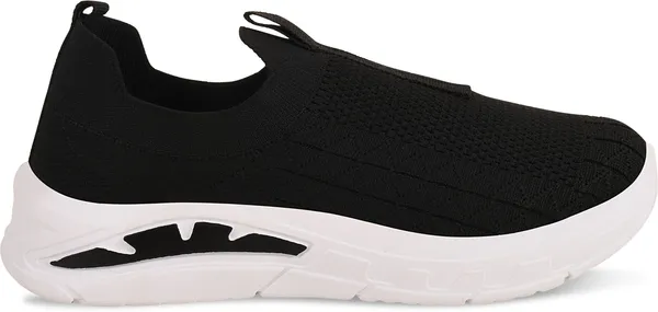 Trump_Boys_&_Girls_Slip_On_Running_Shoes_Black