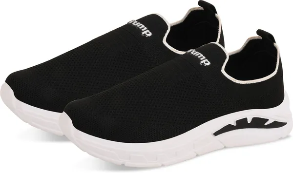 Trump_Boys_&_Girls_Slip_On_Running_Shoes_Black