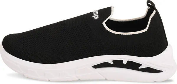 Trump_Boys_&_Girls_Slip_On_Running_Shoes_Black