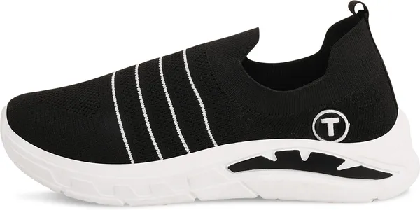 Trump_Boys_&_Girls_Slip_On_Running_Shoes_Black