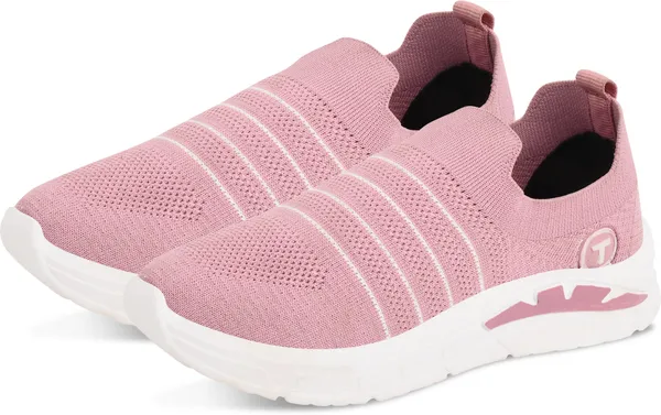 Trump_Boys_&_Girls_Slip_On_Running_Shoes_Pink