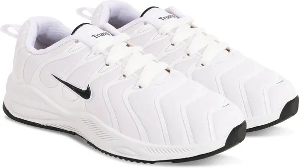 Trump_Boys_&_Girls_Slip_On_Running_Shoes_White