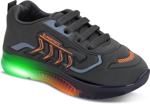 Trump_Boys_&_Girls_Slip_On_Running_Shoes_Grey