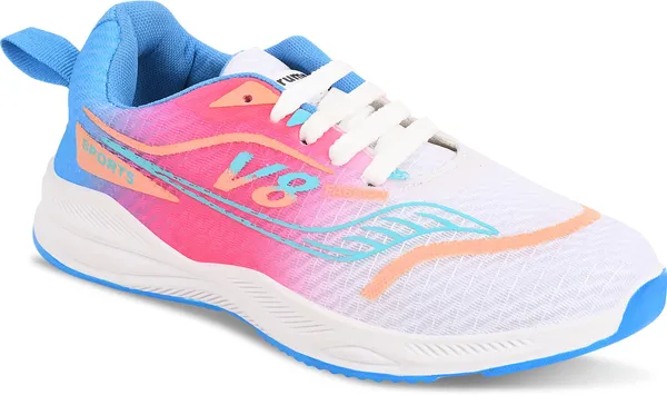 Trump_Boys_&_Girls_Slip_On_Running_Shoes_Pink