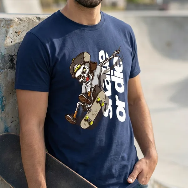 Skater_Or_Die_Navy_Blue_Graphic_T-Shirt