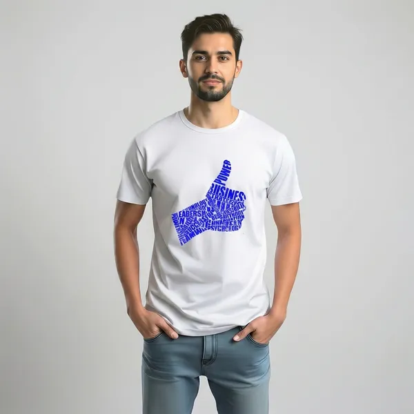 Funy_Skull_Skater_Graphic_Black_T-Shirt_And_Business_Motivational_Thumbs_Up_Graphic_T-Shirt_(Pack_Of_2)