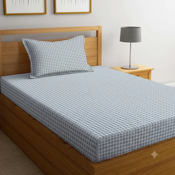 New_Blatts_Single_Bedsheet_60x90_Inch_with_1_Pillow_Cover_Cotton_Blend_Soft_Breathable_Printed_Flat_Bed_Sheet_for_Single_Bed_All_Season_Wrinkle_Resistant_Washable_Bedroom_Bedding_Home_Furnishing