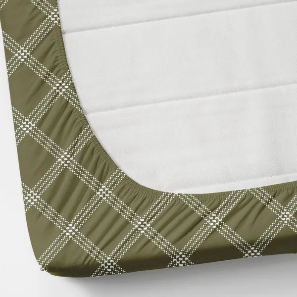 New_Blatts_Double_Bed_Fitted_Bedsheet_72x78x10_Inch_with_2_Pillow_Covers_Full_Elastic_Cotton_Blend_Soft_Breathable_Deep_Pocket_Mattress_Fitted_Bed_Sheet_Washable_Wrinkle_Resistant_All_Season_Bedding