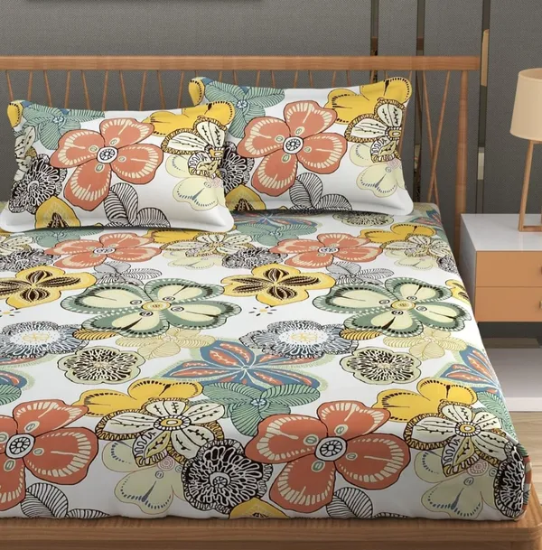 Jaipuri_Flower_Bedsheet