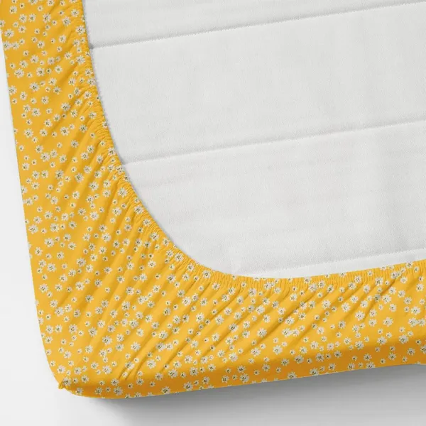 Mustard_Little_Flowers_Bedsheet