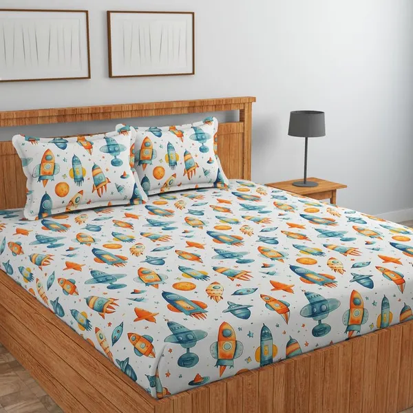 Rocket_Kids_Bedsheet