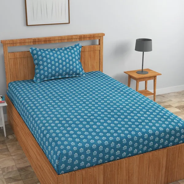 Sky_Shankh_Bedsheet