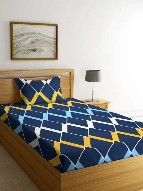 Blue_Zig_Zag_Bedsheet