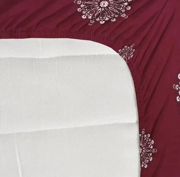 New_Blatts_Double_Bed_Fitted_Bedsheet_72x78x10_Inch_with_2_Pillow_Covers_Full_Elastic_Cotton_Blend_Soft_Breathable_Deep_Pocket_Mattress_Fitted_Bed_Sheet_Washable_Wrinkle_Resistant_All_Season_Bedding