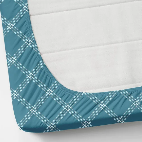 New_Blatts_Double_Bed_Fitted_Bedsheet_72x78x10_Inch_with_2_Pillow_Covers_Full_Elastic_Cotton_Blend_Soft_Breathable_Deep_Pocket_Mattress_Fitted_Bed_Sheet_Washable_Wrinkle_Resistant_All_Season_Bedding