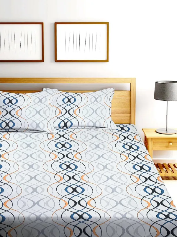 New_Blatts_Double_Bed_Fitted_Bedsheet_72x78x10_Inch_with_2_Pillow_Covers_Full_Elastic_Cotton_Blend_Soft_Breathable_Deep_Pocket_Mattress_Fitted_Bed_Sheet_Washable_Wrinkle_Resistant_All_Season_Bedding