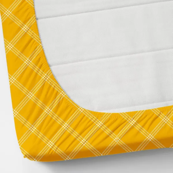 New_Blatts_Double_Bed_Fitted_Bedsheet_72x78x10_Inch_with_2_Pillow_Covers_Full_Elastic_Cotton_Blend_Soft_Breathable_Deep_Pocket_Mattress_Fitted_Bed_Sheet_Washable_Wrinkle_Resistant_All_Season_Bedding