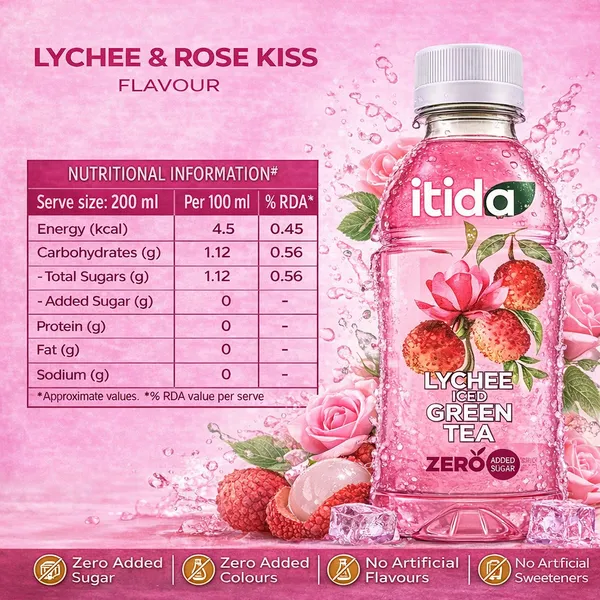 Office_Cooler_24-Pack_|_Itida_Iced_Green_Tea_|_Zero_Added_Sugar_|_Lychee_And_Rose_Kiss_Flavour_|_200Ml_X_24_Bottles