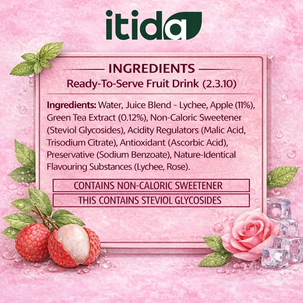Office_Cooler_24-Pack_|_Itida_Iced_Green_Tea_|_Zero_Added_Sugar_|_Lychee_And_Rose_Kiss_Flavour_|_200Ml_X_24_Bottles