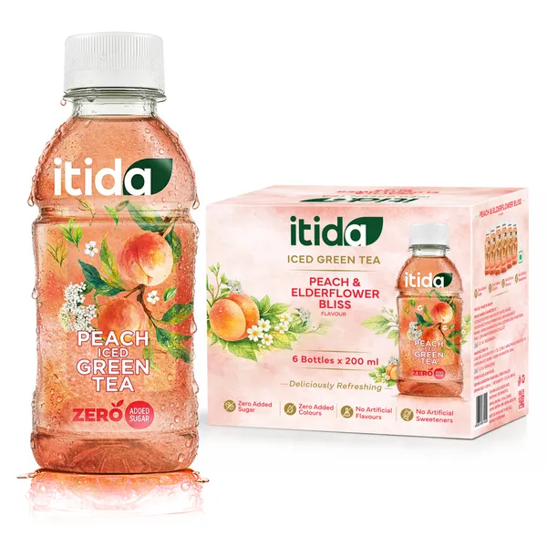 6-Pack_|_Itida_Iced_Green_Tea_|_Zero_Added_Sugar_|_Peach_And_Elderflower_Bliss_Flavour_|_200Ml_X_6_Bottles