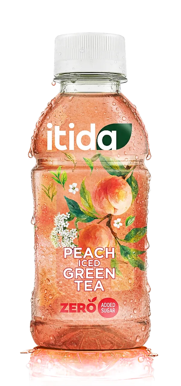 Itida_Iced_Green_Tea_|_Zero_Added_Sugar_|_Peach_And_Elderflower_Bliss_Flavour_|_200Ml_-_Pack_Of_6