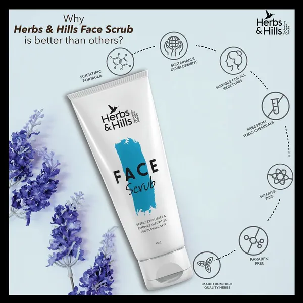 Herbs_&_Hills_Best_Gentle_Exfoliating_Face_Scrub_For_Glowing_Skin