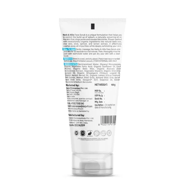 Herbs_&_Hills_Best_Gentle_Exfoliating_Face_Scrub_For_Glowing_Skin
