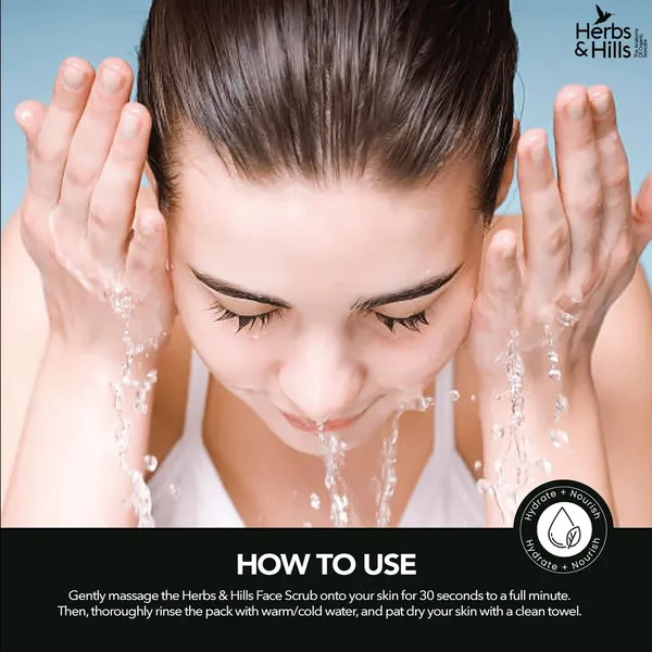 Herbs_&_Hills_Best_Gentle_Exfoliating_Face_Scrub_For_Glowing_Skin