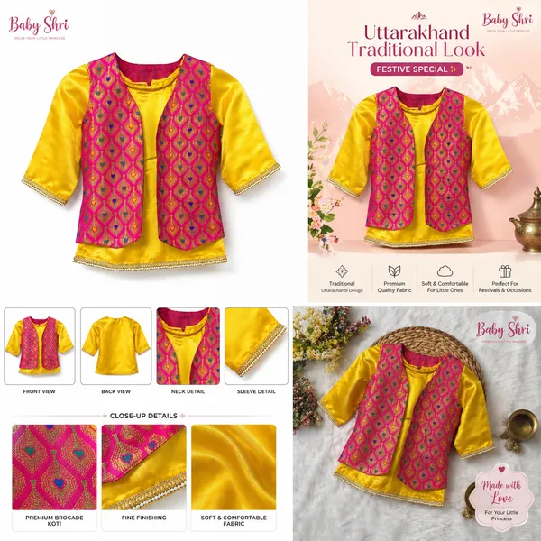 Baby_Shri_Luxury_Uttarakhandi_Traditional_Dress_For_Girls_|_Premium_Pahadi_Kumaoni_Garhwali_Cultural_Costume_|_Rani_Pink_And_Yellow_Ethnic_Wear_Fancy_Dress
