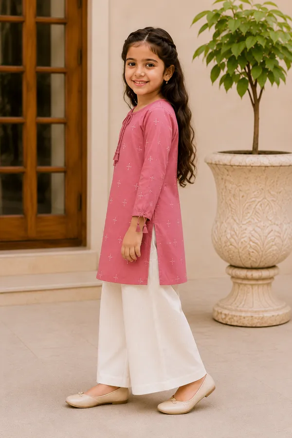 BABY_SHRI_Girls_Soft_Rose_Pink_Ethnic_Kurta_Set_with_White_Palazzo