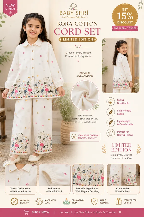Premium_Kora_Cotton_Girls_Floral_&_Flamingo_Embroidered_Shirt_Pant_Set_–_Cream_White