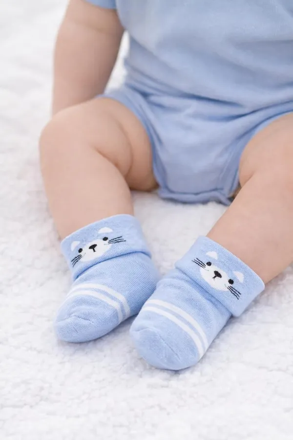 Baby_Socks_For_6_-18_Months_Pack_Of_5_Pairs_Cute_Animal_Face_Cotton_Socks_For_Infants_Toddlers_Soft_Breathable_Anti_Slip_Booties_For_Boys_Girls_Multicolor